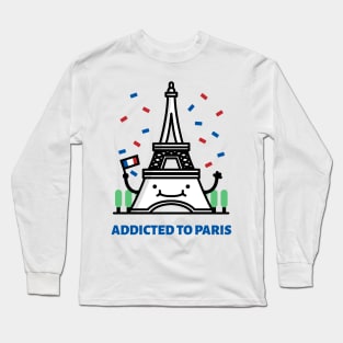 Addicted to paris Long Sleeve T-Shirt